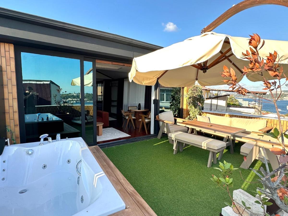 Hoft Cihangir Apartman Isztambul Kültér fotó